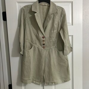 Soft Surroundings Linen Jacket